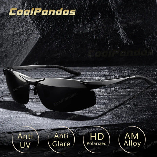 Aluminium HD Polarisierte Photochrome Sonnenbrille, Outdoor Sport Brillen